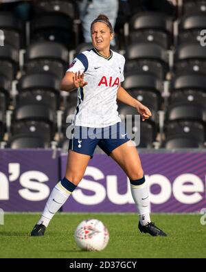 Londres, Royaume-Uni. 07e octobre 2020. Hannah Godfrey de Tottenham Hotspur Women lors du match de la coupe FA WSL entre Tottenham Hotspur Women et London City Lionesses à la Hive, Londres, Angleterre, le 7 octobre 2020. Photo d'Andy Rowland/Prime Media Images. Crédit : Prime Media Images/Alamy Live News Banque D'Images