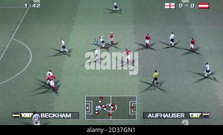 Pro Evo Soccer PES 2008 - Sony PlayStation 2 PS2 - usage éditorial seulement Banque D'Images