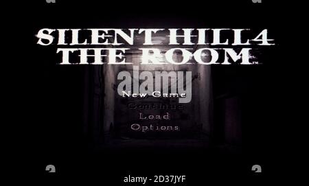 Silent Hill 4 - The Room - Sony PlayStation 2 PS2 - usage éditorial uniquement Banque D'Images