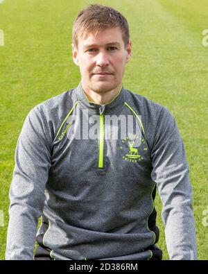 Hartlepool, comté de Durham, Royaume-Uni. 7 octobre 2020. L'entraîneur adjoint, Tony Sweeney, lors de la première équipe de Hartlepool United Photocall à Victoria Park, Hartlepool, le mercredi 7 octobre 2020 (Credit: Mark Fletcher | MI News) Credit: MI News & Sport /Alay Live News Banque D'Images