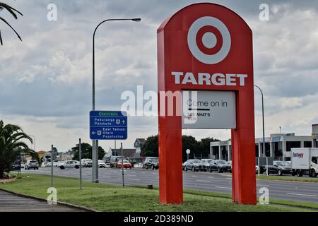 AUCKLAND, NOUVELLE-ZÉLANDE - 20 mars 2019: Auckland / Nouvelle-Zélande - 20 2019 mars: Magasin de meubles Target à l'est de Tamaki Banque D'Images