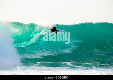 Surfers point à Prevelly - Australie occidentale Banque D'Images