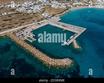 Île de Koufonisi, à la mer Egée, Grèce Banque D'Images