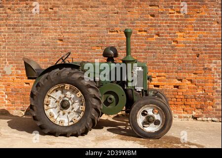 Tracteur Field Marshall Vintage Banque D'Images