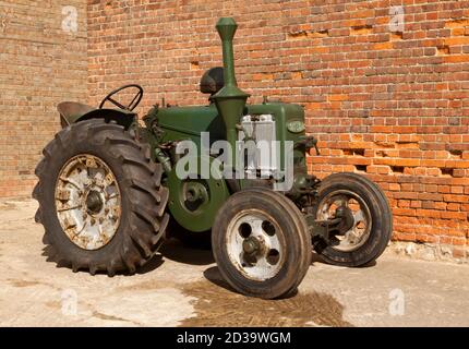 Tracteur Field Marshall Vintage Banque D'Images