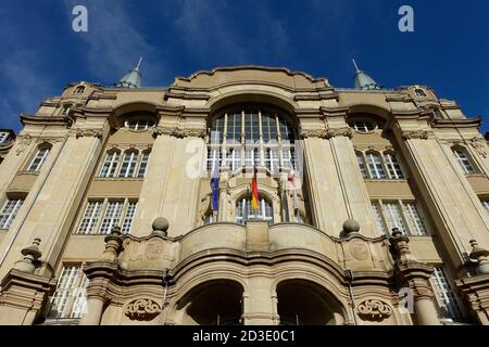 Cour de district, Littenstrasse, Berlin, Allemagne Banque D'Images