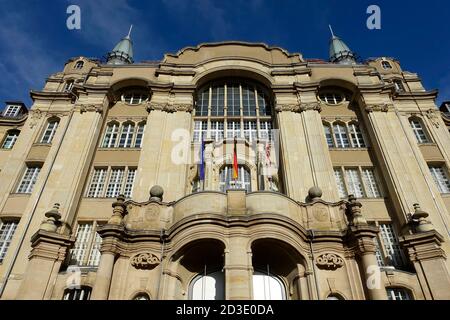 Cour de district, Littenstrasse, Berlin, Allemagne Banque D'Images