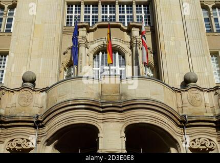 Cour de district, Littenstrasse, Berlin, Allemagne Banque D'Images