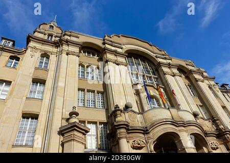 Cour de district, Littenstrasse, Berlin, Allemagne Banque D'Images