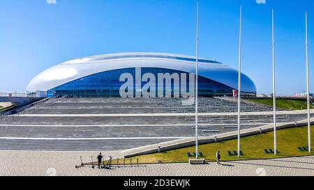 Palais de glace Bolchoï pour le hockey sur glace. Sotchi, Russie Banque D'Images