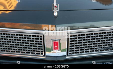 Doha, Qatar : 4 mars 2020 : voiture classique oldsmobile 1983 Banque D'Images