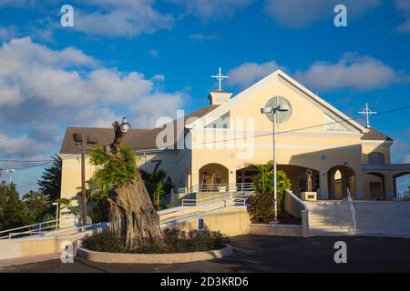 Caraïbes, Bahamas, Providence Island, Nassau, Cathédrale St Francis Xavier Banque D'Images