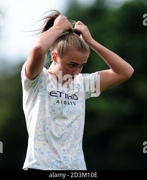 Georgia Stanway de Manchester City pendant le match de finale de la coupe de football féminin Vitality au stade Farley Way, Loughborough. Banque D'Images