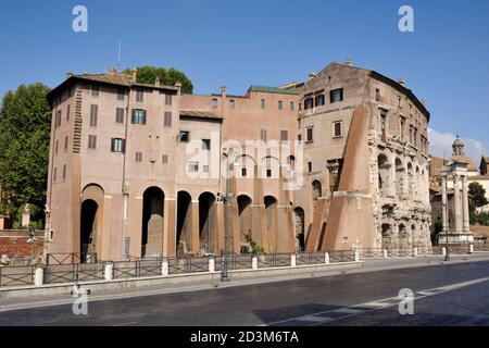 Italie, Rome, Palazzo Orsini (Teatro di Marcello) Banque D'Images