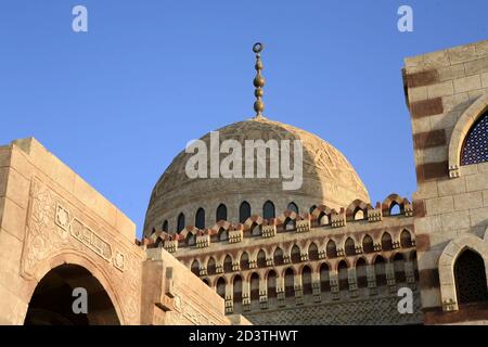 Mosquée Al Mustafa dans la vieille ville de Sharm El Sheikh Banque D'Images