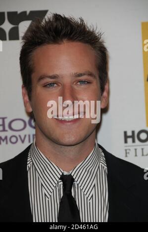 Armie Hammer à la 14e édition du Hollywood film Festival Awards, présenté par Starz Entert au Beverly Hilton Hotel à Beverly Hills, CA> le 10/25/2010 Banque D'Images