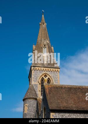 Eglise St Marc, domaine d'Englefield, Berkshire, Angleterre, Royaume-Uni, GB. Banque D'Images