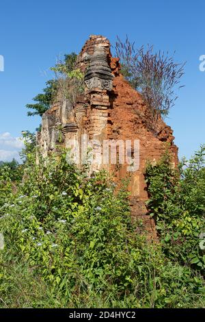 Pagode Shwe Inndein en Birmanie Banque D'Images