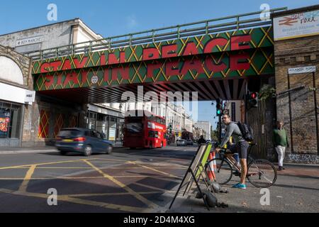 Pont Brixton le 17 septembre 2020 à Brixton, au Royaume-Uni. Photo de Sam Mellish Banque D'Images