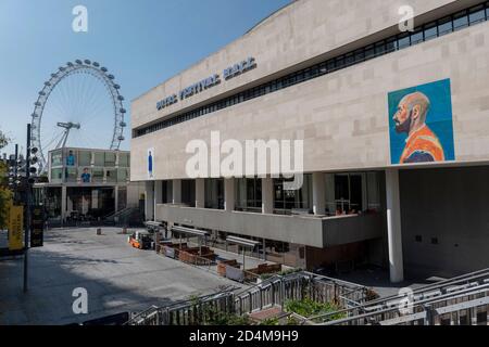 Le Royal Festival Hall au Southbank Centre le 14 septembre 2020 sur la Rive-Sud au Royaume-Uni. Photo de Sam Mellish Banque D'Images
