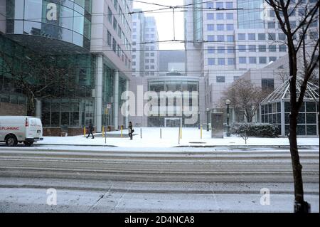 Toronto Metro Hall, rue King Ouest. Banque D'Images