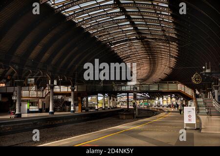 Royaume-Uni, Angleterre, Yorkshire, York, gare ferroviaire Banque D'Images