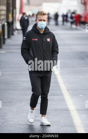 Nurburg, Allemagne. 10 octobre 2020. Nurburgring, 10 octobre 2020, MAGNUSSEN Kevin (dnk), Haas F1 Team VF-20 Ferrari, portrait pendant la Formule 1 Aramco Grosser Preis Der Eifel 2020, Grand Prix Eifel, du 9 au 11 octobre 2020 sur le N pendant la Formule 1 Aramco Grosser Preis Der Eifel 2020, Grand Prix d'Eifel - Championnat de Formule 1 - crédit: Crédit LM: LPS/ZUMA Wire/Alamy Live News Banque D'Images