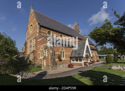 Eglise Saint-Pierre, Sidford, près de Sidmouth, Devon, Royaume-Uni Banque D'Images