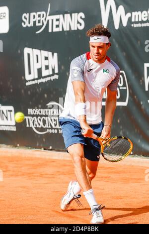 arco Cecchinato lors de l'ATP Challenger 125 - Internazionali Emilia Romagna, tennis Internationals, parme, Italie, 09 Oct 2020 crédit: LM/Roberta Corradi Banque D'Images