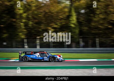 Monza, Italie. 10 octobre 2020. 39 Allen James (aus), Laurent Thomas (fra), Cougnaud Alexandre (fra), Graff, Oreca 07 Gibson, action pendant les 2020 4 heures de Monza, 4ème tour de la série européenne le Mans 2020, du 9 au 11 octobre 2020 sur l'Autodromo Nazionale di Monza, Italie - photo Thomas Fenetre / DPPI crédit: LM/DPPI/Thomas Fenetre/Alamy Live News Banque D'Images