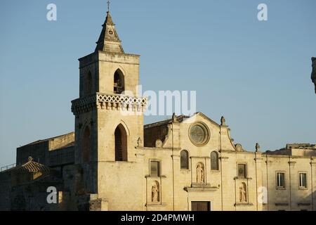 Église Chiesa di San Pietro e Paolo - Sasso Caveoso - Matera, Basilicate, Italie, Europe Banque D'Images