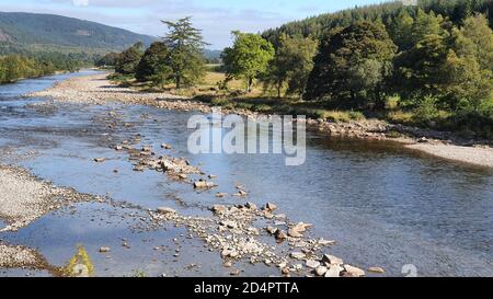 Rivière Dee, Aberdeenshire, Écosse Banque D'Images