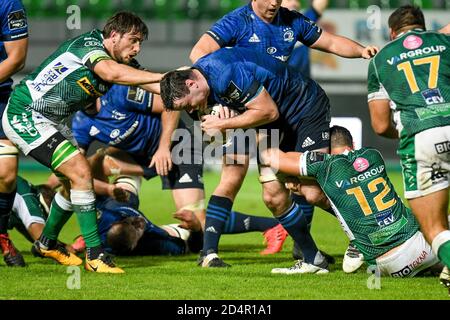Monigo Stadium, Trévise, Italie, 10 octobre 2020, James Ryan (Leinster) pendant Benetton Trévise vs Leinster Rugby, Rugby Guinness Pro 14 - Credit: LM/Ettore Griffoni/Alay Live News Banque D'Images