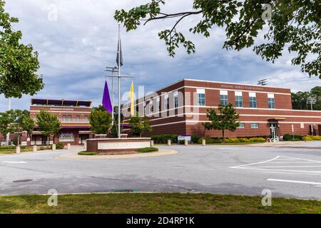 Greenville, NC / USA - 24 septembre 2020 : complexe sportif Terry Holland sur le campus de l'Université de Caroline de l'est Banque D'Images