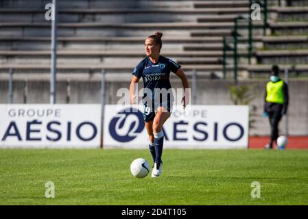 Hea Greboval de Paris FC contrôle le ballon pendant le Match de football féminin de championnat français D1 Arkema entre Paris FC Et GPSO 92 Issy le octobre Banque D'Images