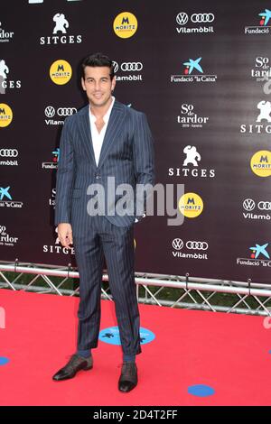Sitges, Espagne. 10 octobre 2020. Mario Casas participe au festival du film 'No Mataras' Sitges tapis rouge à l'hôtel Gran Melia de Sitges, Espagne, le 10 octobre 2020 crédit: CORDO PRESS/Alay Live News Banque D'Images