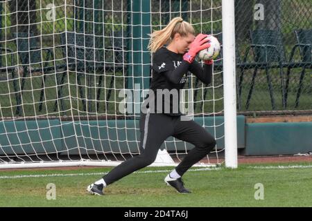 Tacoma, États-Unis. 10 octobre 2020. Murphy lors du match de la National Women's Soccer League Fall Series entre Portland Thorns v OL Reign au stade Cheney à Tacoma, Washington. Dante'y Buitureida/SPP crédit: SPP Sport Press photo. /Alamy Live News Banque D'Images