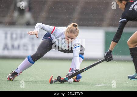 Amstelveen, pays-Bas. 1er octobre 2020. AMSTELVEEN, 11-10-2020, Wagener Stadion, Hoofdklasse Hockey Dames, Seizoen 2020-201. Joueur SCHC Mascha Sterk. Pendant le jeu Amsterdam D1 - SCHC D1. Crédit : Pro Shots/Alamy Live News Banque D'Images