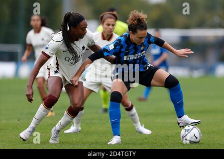 Milan, Italie. 11 octobre 2020. Ilaria Mauro (FC Internazionale) pendant FC Internazionale vs AS Roma, Championnat italien de football Serie A Women à milan, Italie, octobre 11 2020 crédit: Independent photo Agency/Alay Live News Banque D'Images