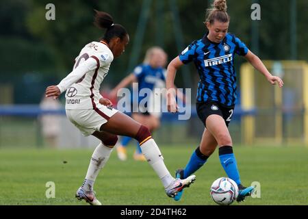 milan, Italie, 11 octobre 2020, Anna Catelli (FC Internazionale) au cours du FC Internazionale vs AS Roma, Championnat italien de football série A Women - Credit: LM/Francesco Scaccianoce/Alay Live News Banque D'Images