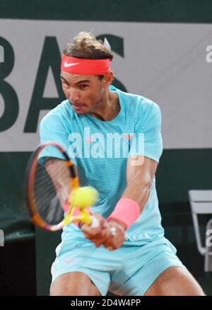 Paris, France. 11 octobre 2020. Roland Garros Paris French Open 2020 jour 15 111020 Rafael Nadal (ESP) in Mens Singles crédit final: Roger Parker/Alay Live News Banque D'Images