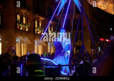 Parade des trois Rois, Palma, Majorque, Espagne Banque D'Images