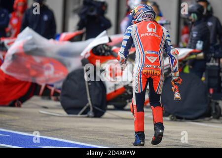 Le Mans, France. 11 octobre 2020. Courses de MotoGP Shark casques Grand Prix de France au circuit du Mans. 11 octobre 2020 Carreras del Gran Premio Shark casques de Francia de MotoGP en el circuito du Mans, 11 de Octubre de 2020 Jack Miller POOL/ MotoGP.com/Cordon crédit de presse: CORCON PRESS/Alay Live News Banque D'Images