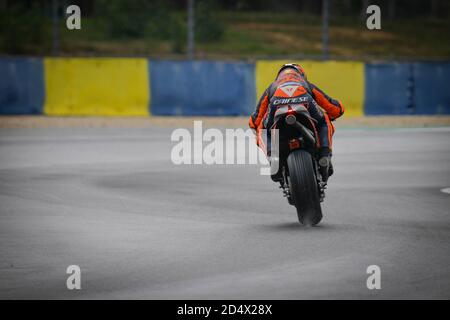 Le Mans, France. 11 octobre 2020. Courses de MotoGP Shark casques Grand Prix de France au circuit du Mans. 11 octobre 2020 Carreras del Gran Premio Shark casques de Francia de MotoGP en el circuito du Mans, 11 de Octubre de 2020 POOL/ MotoGP.com/Cordon crédit de presse: CORCON PRESS/Alay Live News Banque D'Images