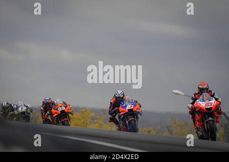 Le Mans, France. 11 octobre 2020. Courses de MotoGP Shark casques Grand Prix de France au circuit du Mans. 11 octobre 2020 Carreras del Gran Premio Shark casques de Francia de MotoGP en el circuito du Mans, 11 de Octubre de 2020 POOL/ MotoGP.com/Cordon crédit de presse: CORCON PRESS/Alay Live News Banque D'Images