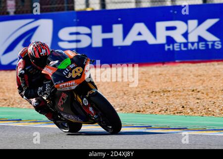 Le Mans, France. 11 octobre 2020. FIM Enel MotoE™ coupe du monde en France au circuit du Mans. 11 octobre 2020 Carreras de la Copa del Mundo FIM Enel MotoE™ en el circuito de le Mans en Francia, 11 de Octubre de 2020 Jordi Torres POOL/ MotoGP.com/Cordon crédit de presse: CORCON PRESS/Alay Live News Banque D'Images