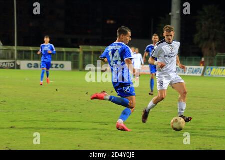 Pagani, Italie. 11 octobre 2020. League Pro, Groupe C, 4e jour . Stade 'Marcello Torre' . Paganese - Cavese 0 -0 (photo de Pasquale Senatore/Pacific Press) Credit: Pacific Press Media production Corp./Alay Live News Banque D'Images