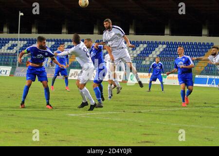 Pagani, Italie. 11 octobre 2020. League Pro, Groupe C, 4e jour . Stade 'Marcello Torre' . Paganese - Cavese 0 -0 (photo de Pasquale Senatore/Pacific Press) Credit: Pacific Press Media production Corp./Alay Live News Banque D'Images