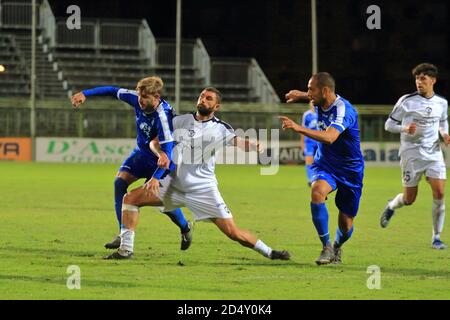 Pagani, Italie. 11 octobre 2020. League Pro, Groupe C, 4e jour . Stade 'Marcello Torre' . Paganese - Cavese 0 -0 (photo de Pasquale Senatore/Pacific Press) Credit: Pacific Press Media production Corp./Alay Live News Banque D'Images