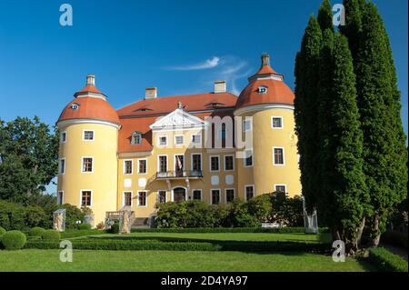 Château de Milkel, municipalité de Radibor, district de Bautzen, haute-Lusatia, Saxe, Allemagne, Europe Banque D'Images